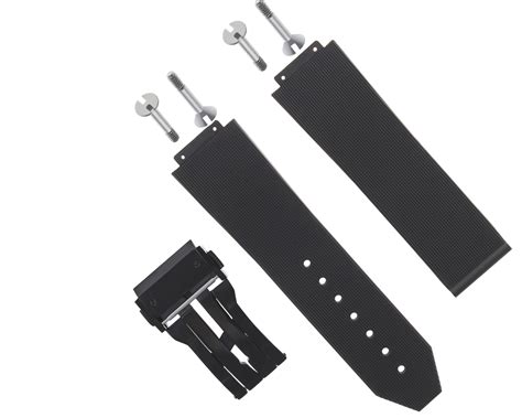 hublot detachable rubber straps|Hublot watch strap with clasp.